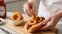 Before Adding Ketchup and Mustard to a Hot Dog, I Always Crumble This on Top First (Not Chips!)