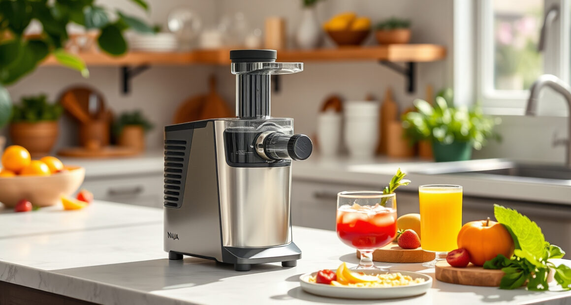 Make Refreshing Summer Juices with Ninja NeverClog Cold Press Juicer
