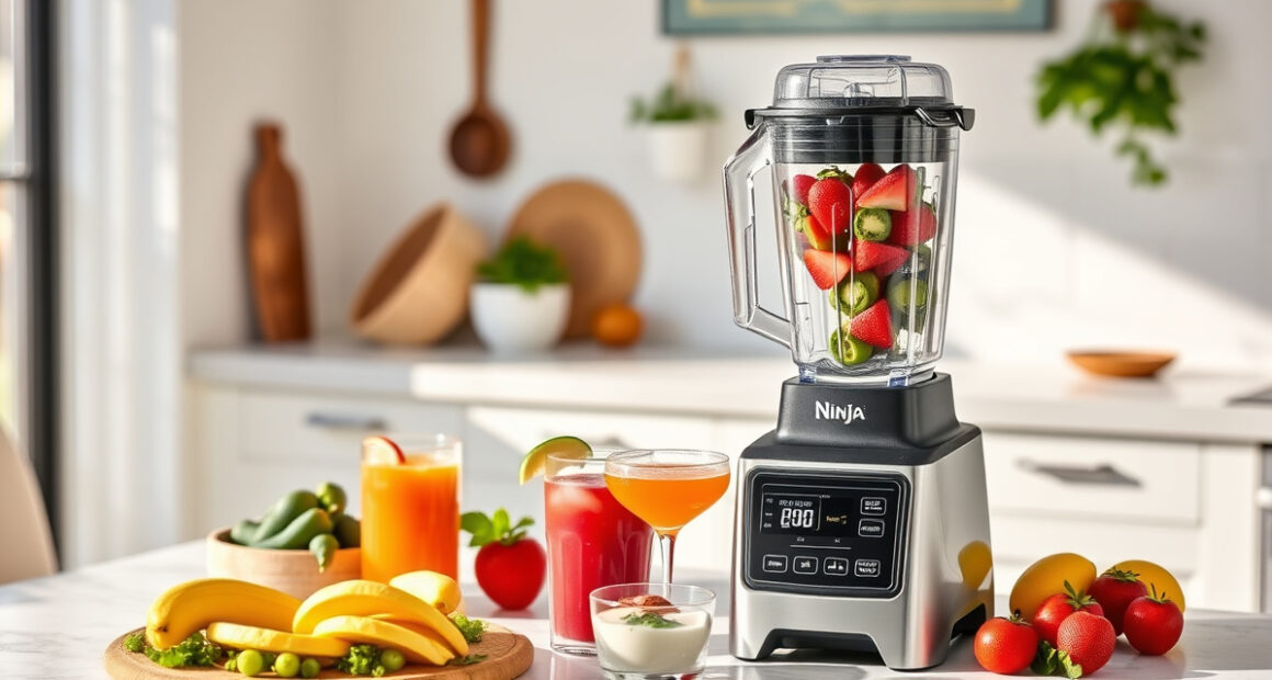 Refreshing Summer Smoothie with the Ninja Professional Blender
