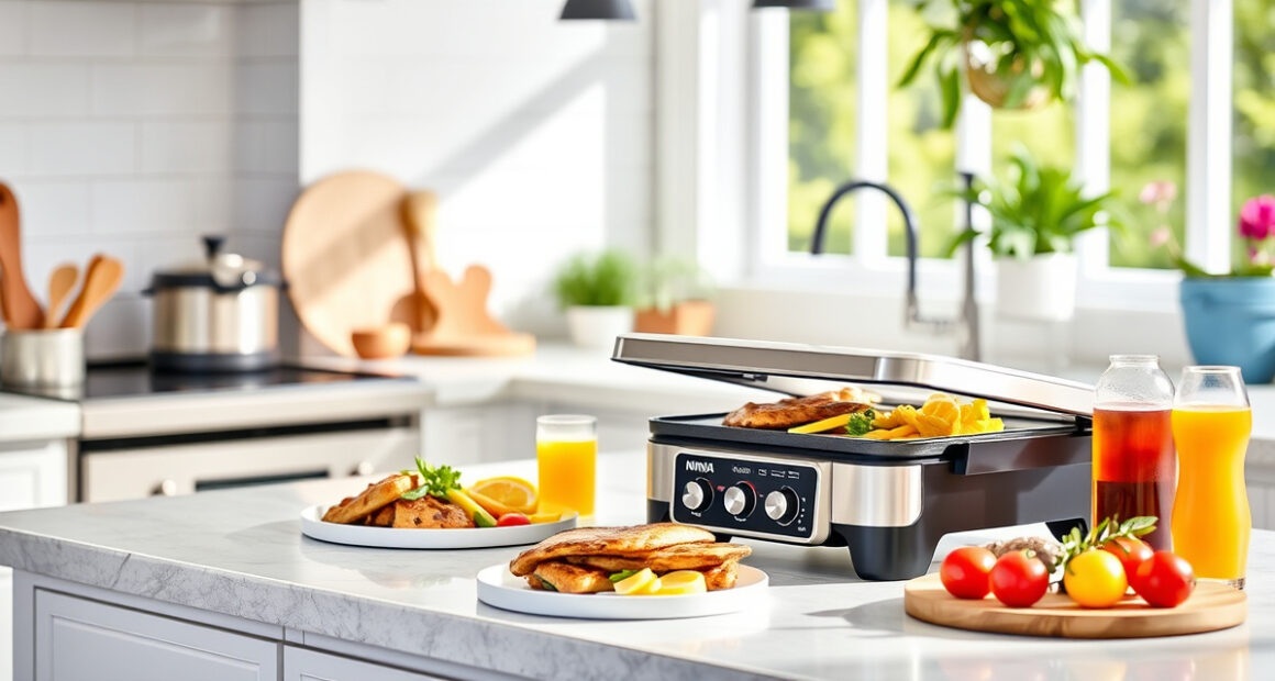 Summer Grilling Made Easy with Ninja Foodi Pro 5-in-1 Indoor Grill