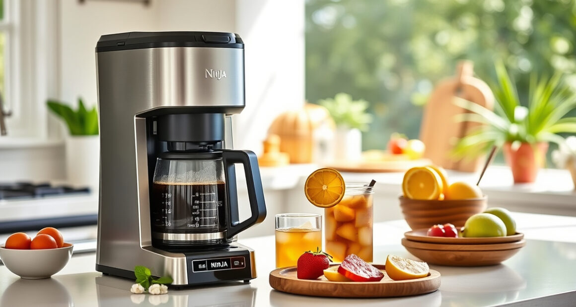 Cool Down with Iced Coffee Using Ninja Hot & Iced XL Brewer