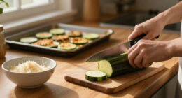Parmesan Crusted Zucchini Recipe