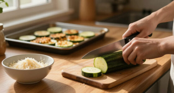 Parmesan Crusted Zucchini Recipe