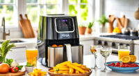 Summer Grilled Veggie Fajitas Using the Ninja Foodi XL Air Fryer