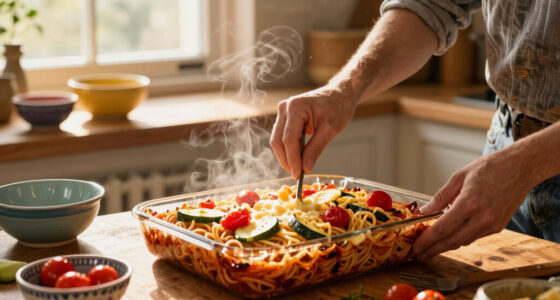 Summer Vegetable Baked Spaghetti