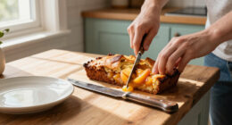 Peach Cobbler Loaf