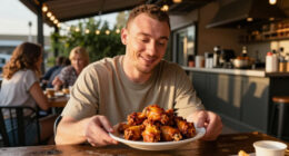 Sam Smith Loves Hooters Chicken Wings