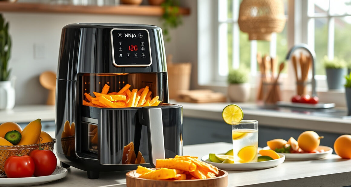 Host Effortlessly with the Ninja Crispi Pro 6-in-1 Glass Air Fryer This Summer