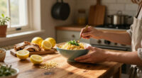 Lemon Chicken Orzo