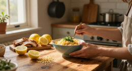 Lemon Chicken Orzo