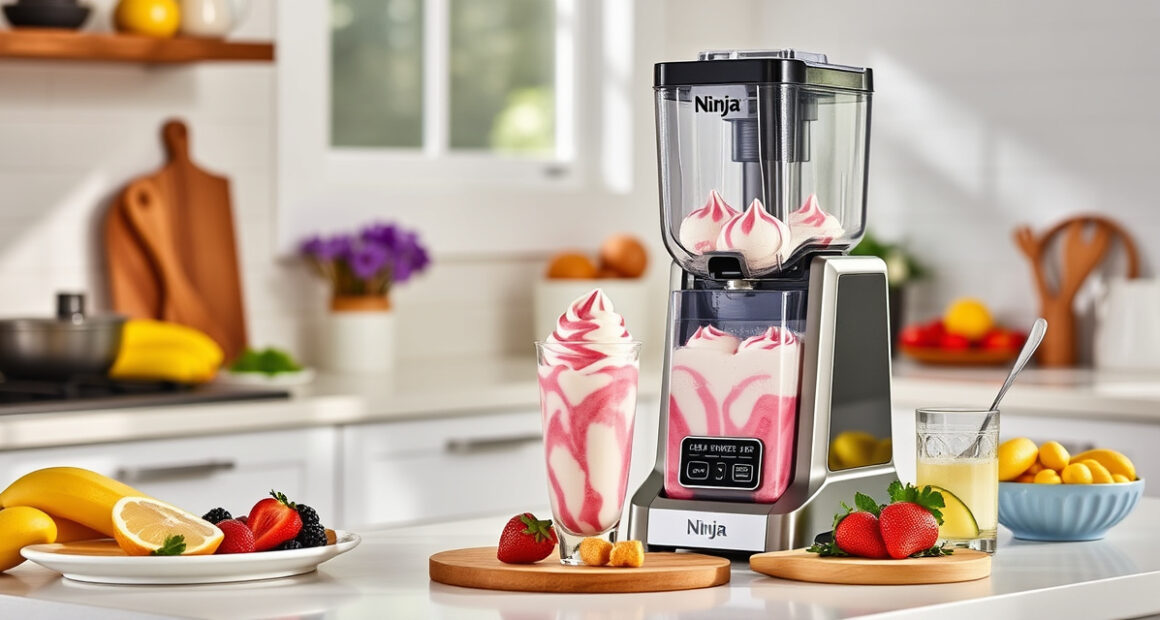 Make Summer Pool Parties Cooler with the Ninja NC701 CREAMi Swirl Ice Cream Maker