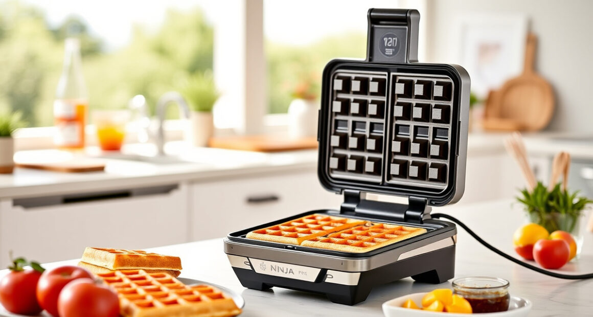 Ninja Belgian Waffle Maker Pro: Perfect Fluffy Waffles Every Time