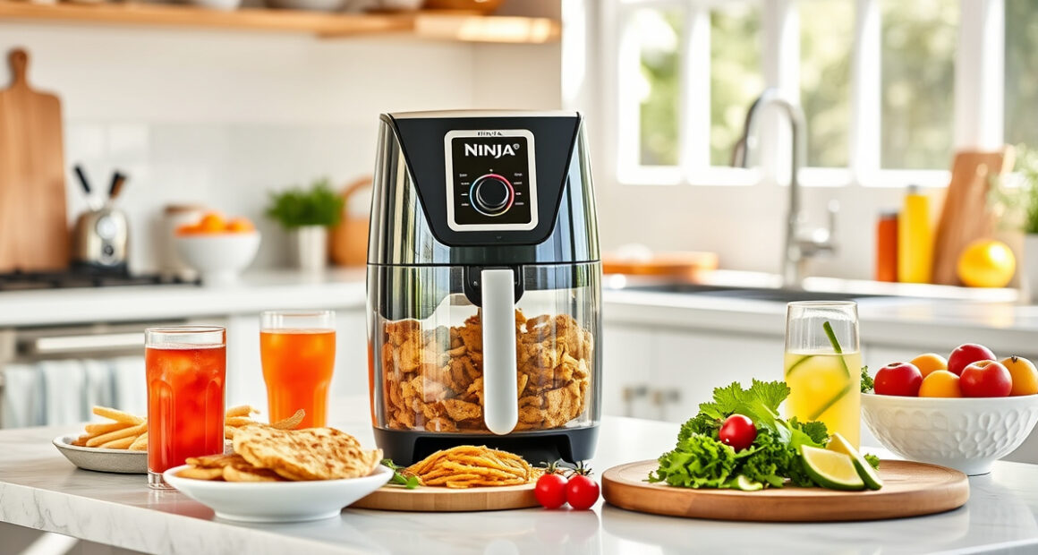 Ninja Crispi Glass Air Fryer: Effortless Summer Pool Party Food