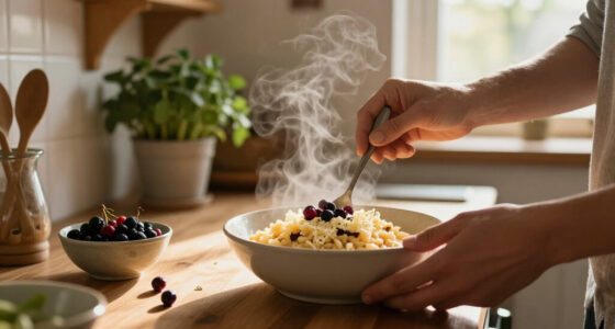 Orzotto Al Formaggio, Speck E Frutti Di Bosco