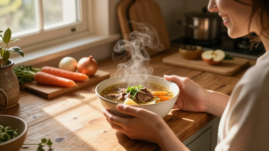 The Viral Beef Broth Bowl Is So Good, I Want It For Dinner Every Night