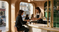 Design Details: A New Dimension At Café Shin Marais In Paris