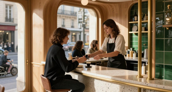 Design Details: A New Dimension At Café Shin Marais In Paris