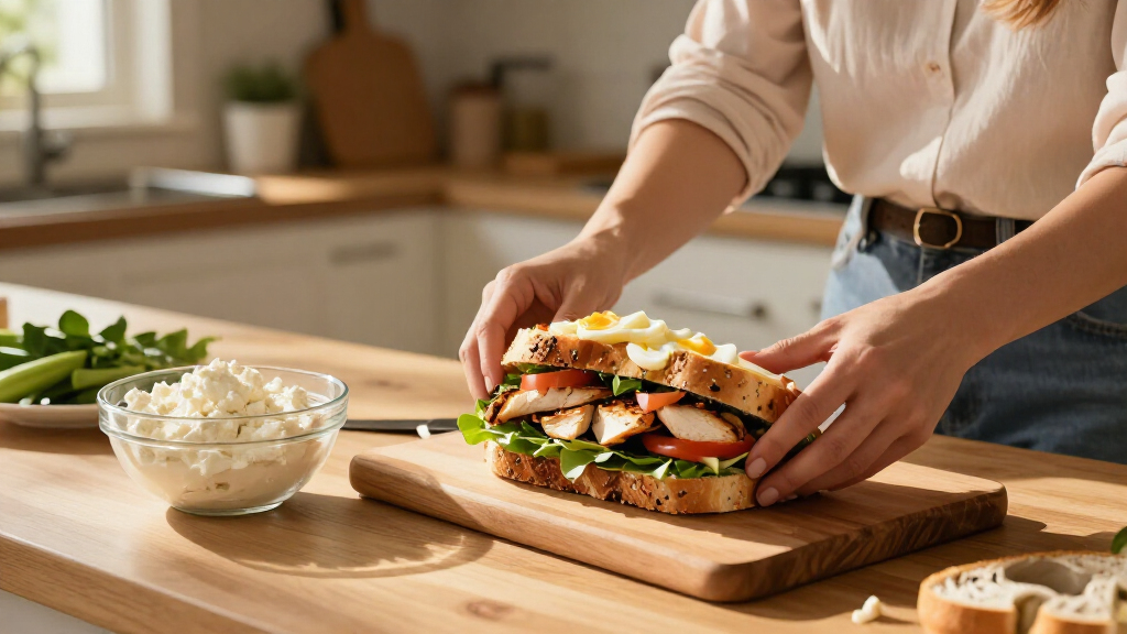 I'm A Dietitian: This Is My Secret To Making A High-Protein Sandwich