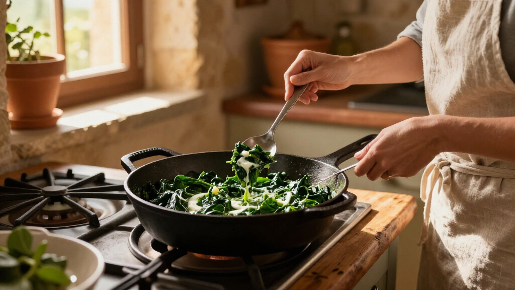 Tuscan Creamed Spinach